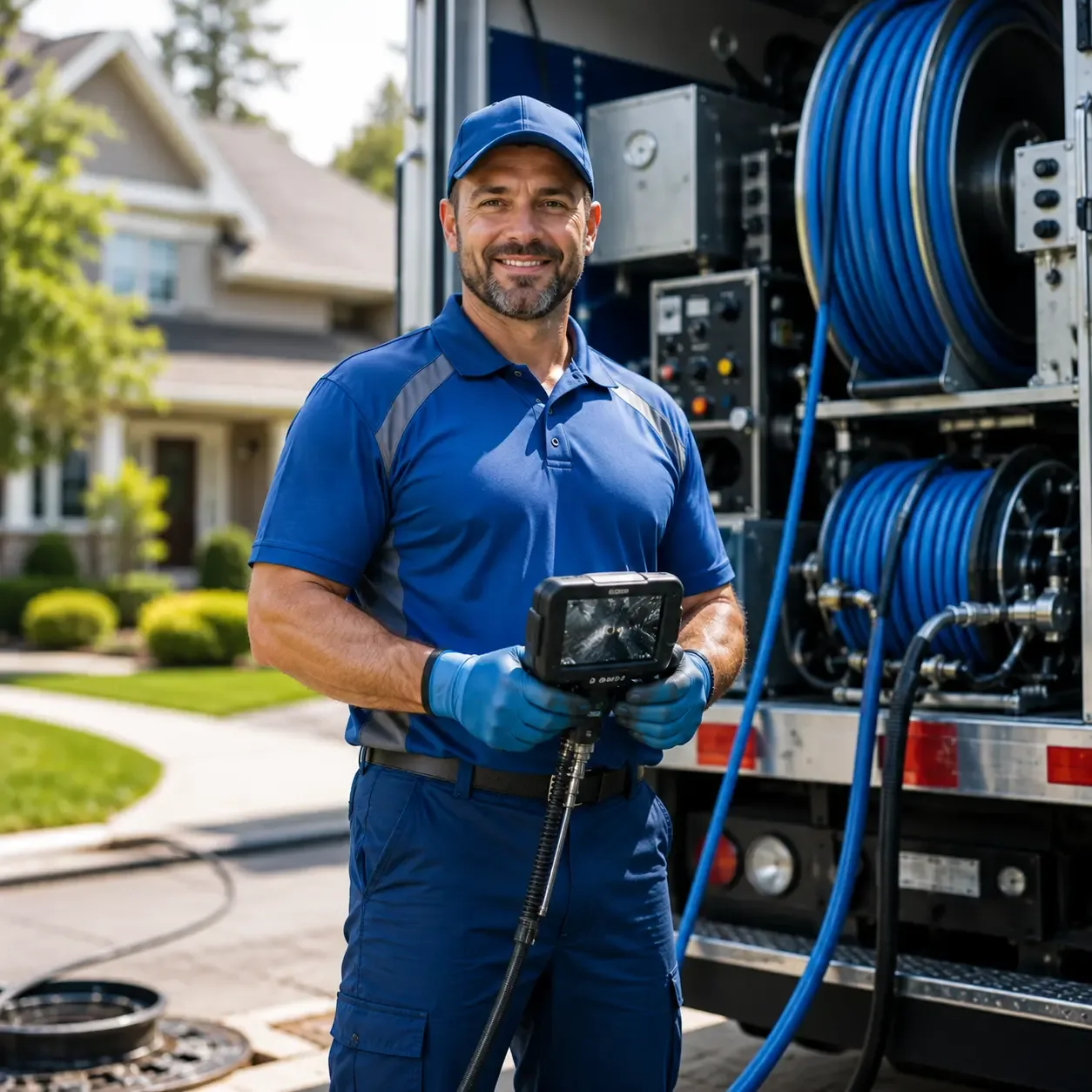 Local outdoor drain cleaning specialists in North Newton, KS